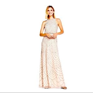 ❗️HOLIDAY SPECIAL❗️Adrianna Papell Beaded Gown *FREE GARMENT BAG INCLUDED*